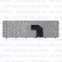 Клавиатура для ноутбука HP Pavilion G6-2240sr черная, с рамкой