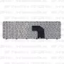 Клавиатура для ноутбука HP Pavilion G6-2284sr черная, с рамкой