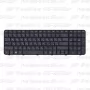 Клавиатура для ноутбука HP Pavilion G6-2302sr черная, с рамкой