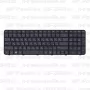 Клавиатура для ноутбука HP Pavilion G6-2308sr черная, с рамкой