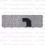 Клавиатура для ноутбука HP Pavilion G6-2318sr черная, с рамкой