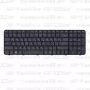 Клавиатура для ноутбука HP Pavilion G6-2322sr черная, с рамкой