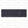 Клавиатура для ноутбука HP Pavilion G6-2328 черная, с рамкой