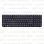 Клавиатура для ноутбука HP Pavilion G6-2330 черная, с рамкой