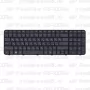 Клавиатура для ноутбука HP Pavilion G6-2331er черная, с рамкой