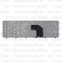Клавиатура для ноутбука HP Pavilion G6-2331er черная, с рамкой