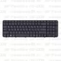 Клавиатура для ноутбука HP Pavilion G6-2338 черная, с рамкой