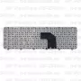 Клавиатура для ноутбука HP Pavilion G6-2340sr черная, с рамкой