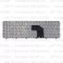 Клавиатура для ноутбука HP Pavilion G6-2345sr черная, с рамкой