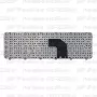 Клавиатура для ноутбука HP Pavilion G6-2350sr черная, с рамкой