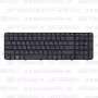 Клавиатура для ноутбука HP Pavilion G6-2360sr черная, с рамкой