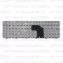 Клавиатура для ноутбука HP Pavilion G6-2372nr черная, с рамкой