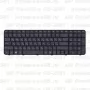 Клавиатура для ноутбука HP Pavilion G6-2381 черная, с рамкой