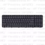 Клавиатура для ноутбука HP Pavilion G6-2382 черная, с рамкой