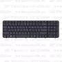 Клавиатура для ноутбука HP Pavilion G6-2390er черная, с рамкой