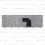 Клавиатура для ноутбука HP Pavilion G6-2390er черная, с рамкой