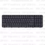 Клавиатура для ноутбука HP Pavilion G6-2394sr черная, с рамкой