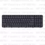 Клавиатура для ноутбука HP Pavilion G6-2397nr черная, с рамкой
