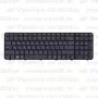 Клавиатура для ноутбука HP Pavilion G6-2398nr черная, с рамкой