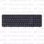 Клавиатура для ноутбука HP Pavilion G6z-2100 черная, с рамкой