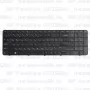 Клавиатура для ноутбука HP Pavilion G7-1321nr Черная