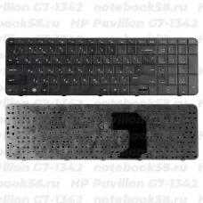 Клавиатура для ноутбука HP Pavilion G7-1342 Черная