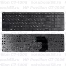 Клавиатура для ноутбука HP Pavilion G7-1006 Черная