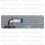 Клавиатура для ноутбука HP 15-d020nr Черная, с рамкой