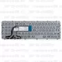 Клавиатура для ноутбука HP 15-d057sr Черная, с рамкой