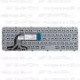 Клавиатура для ноутбука HP 15-d073nr Черная, с рамкой
