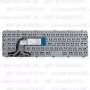 Клавиатура для ноутбука HP 15-d099nr Черная, с рамкой