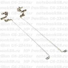 Петли матрицы для ноутбука HP Pavilion G6-2345sr (левая + правая)