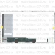 Матрица для ноутбука HP Pavilion G7-1018 (1600x900 HD+) TN, 40pin, Глянцевая