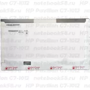 Матрица для ноутбука HP Pavilion G7-1012 (1600x900 HD+) TN, 40pin, Глянцевая