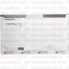Матрица для ноутбука HP Pavilion G7-1031 (1600x900 HD+) TN, 40pin, Глянцевая