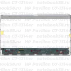 Матрица для ноутбука HP Pavilion G7-1314er (1600x900 HD+) TN, 40pin, Глянцевая