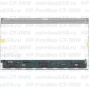 Матрица для ноутбука HP Pavilion G7-1000 (1600x900 HD+) TN, 40pin, Глянцевая