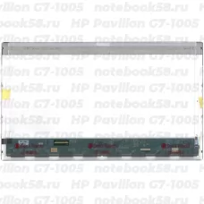 Матрица для ноутбука HP Pavilion G7-1005 (1600x900 HD+) TN, 40pin, Глянцевая