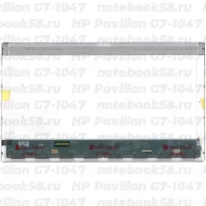 Матрица для ноутбука HP Pavilion G7-1047 (1600x900 HD+) TN, 40pin, Глянцевая