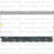Матрица для ноутбука HP Pavilion G7-1051 (1600x900 HD+) TN, 40pin, Глянцевая