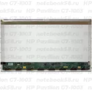 Матрица для ноутбука HP Pavilion G7-1003 (1600x900 HD+) TN, 40pin, Глянцевая