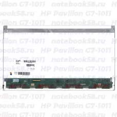 Матрица для ноутбука HP Pavilion G7-1011 (1600x900 HD+) TN, 40pin, Матовая