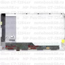 Матрица для ноутбука HP Pavilion G7-1254sr (1600x900 HD+) TN, 40pin, Глянцевая