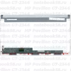 Матрица для ноутбука HP Pavilion G7-2346 (1600x900 HD+) TN, 40pin, Матовая