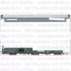Матрица для ноутбука HP Pavilion G7-1227nr (1600x900 HD+) TN, 40pin, Матовая