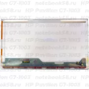 Матрица для ноутбука HP Pavilion G7-1003 (1600x900 HD+) TN, 40pin, Глянцевая