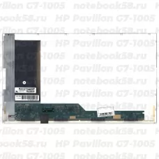 Матрица для ноутбука HP Pavilion G7-1005 (1600x900 HD+) TN, 40pin, Глянцевая