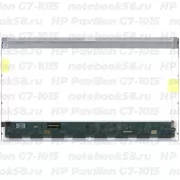 Матрица для ноутбука HP Pavilion G7-1015 (1600x900 HD+) TN, 40pin, Глянцевая