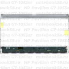 Матрица для ноутбука HP Pavilion G7-1053er (1600x900 HD+) TN, 40pin, Глянцевая