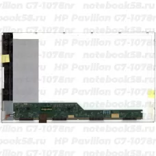 Матрица для ноутбука HP Pavilion G7-1078nr (1600x900 HD+) TN, 40pin, Глянцевая